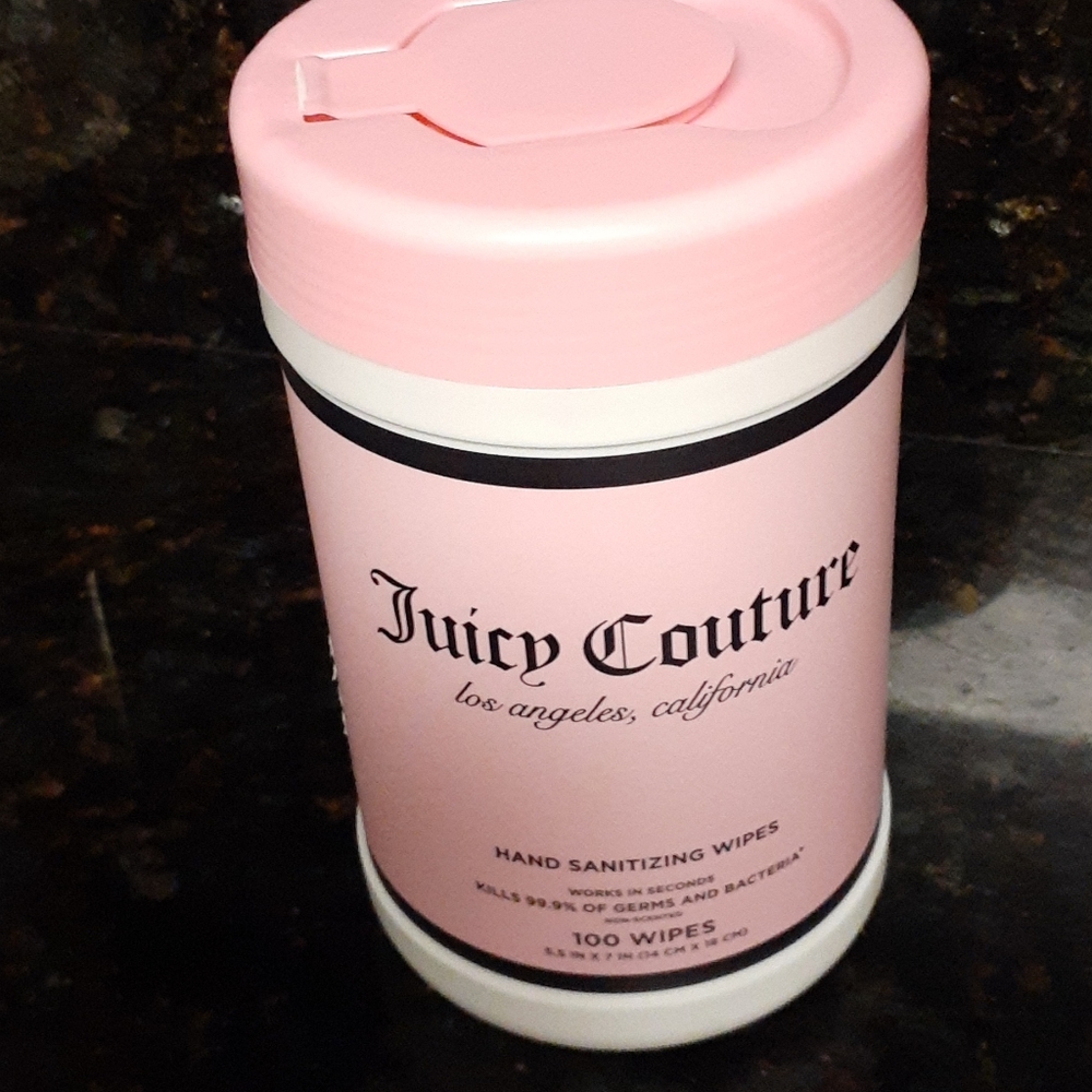COPY - COPY - Juice couture hand sanizing wipes